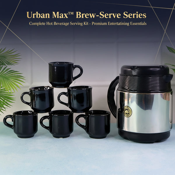 Urban Max™ Brew-Serve Series – Complete Hot Beverage Serving Kit