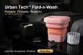 Portable Washing Machine Foldable Washer And Dryer Combo (1 Set  Mix Color)