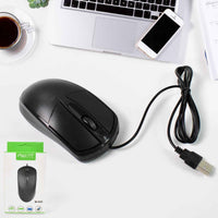 Computer Laptop Wired Optical Mouse M- 045 (1 Pc) - Mr Urban Choices