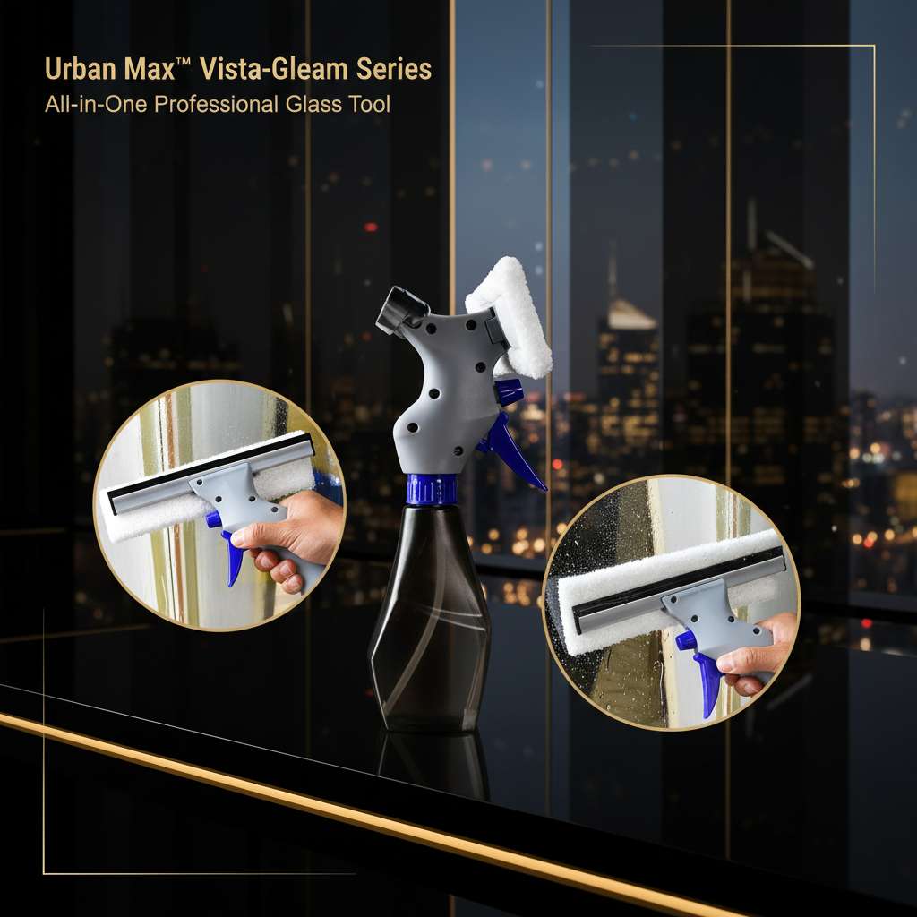 Urban Max™ Vista-Gleam Series – All-in-One Professional Glass Tool - Mr Urban Choices