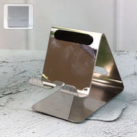 Stainless Steel Universal Mobile  Tablet Stand Holder - (1 Pc)