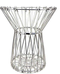 3040 Multipurpose Fruit Basket Stainless Steel Wire Bowl Foldable Basket For Vegetable Fruits Dining - Mr Urban Choices