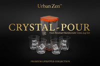 Urban Zen™ Crystal-Pour – Premium Heat-Resistant Borosilicate Glass Jug - Mr Urban Choices