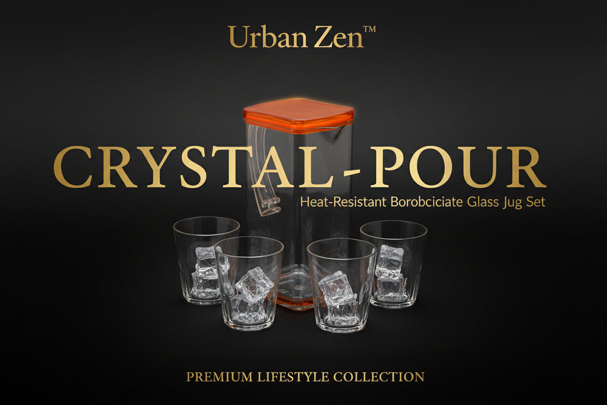 2246 Resistant Glass Jug For Juice Milk Cold Or Hot Beverages