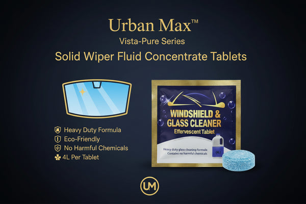 Urban Max™ Vista-Pure Series – Solid Wiper Fluid Concentrate Tablets