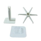 4644 360 Rotating Folding Hook Self-adhesive Waterproof Wall Mounted Hook