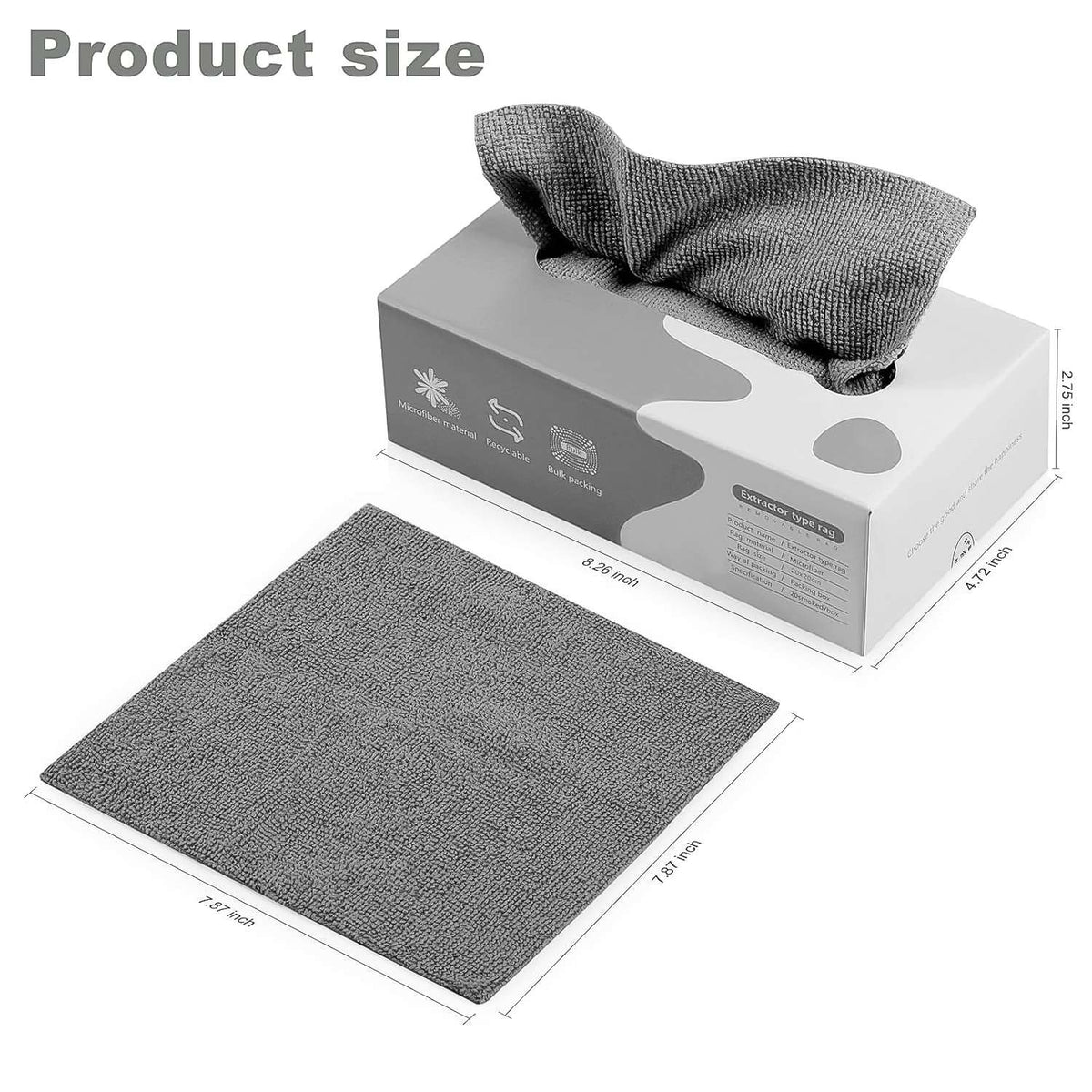 Urban Zen™ Magic-Wipe – Premium Thickened Multi-Functional Cleaning Rags (20 Pc) - Mr Urban Choices
