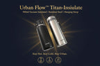 13041 Stainless Steel Vacuum Insulated Water Bottle  Cup  Leak Proof Flask For Tea Coffee  Reusable Water Bottle With Hanging Strap  Bottle For Hot  Cold Drinks Wide Mouth Water Flask (900 Ml  Mix Color)