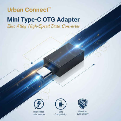 Urban Connect™ Mini Type-C OTG Adapter - Your Gateway to Effortless Connectivity - Mr Urban Choices