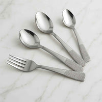 Stainless Steel Cutlery Set With Elegant Storage Stand (24 Pc) - Mr Urban Choices