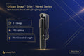 3 In 1 Wired Selfie Stick With Extendable Handle (70 Cm Long)