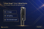 3 In 1 Wired Selfie Stick With Extendable Handle (70 Cm Long)