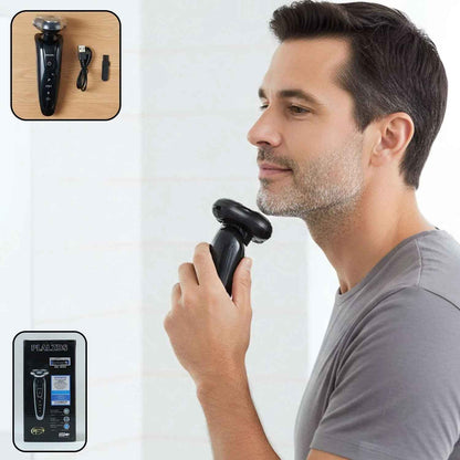Rechargeable Electric Rotary Shaver Trimmer For Men (1 Set)