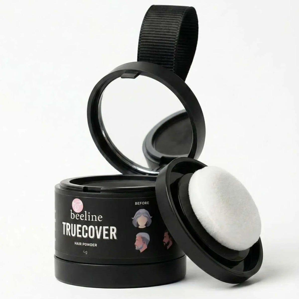 Magic Hairline Color Powder (1 Pc 4 Black Color)
