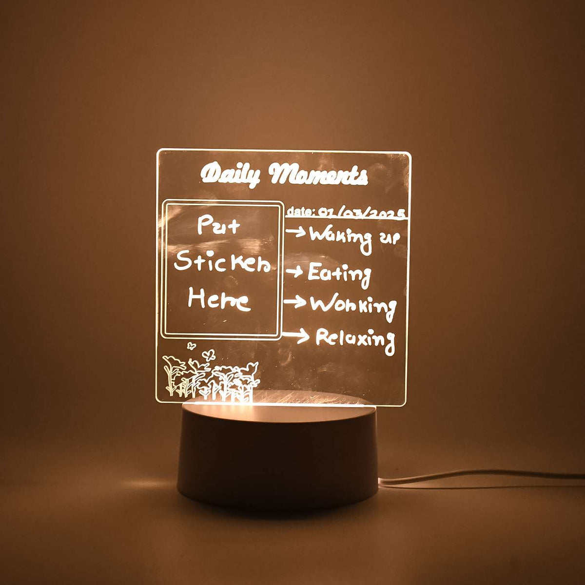 Creative Visualization Lamp 3 Dactylic Decorative Lamp - Mr Urban Choices