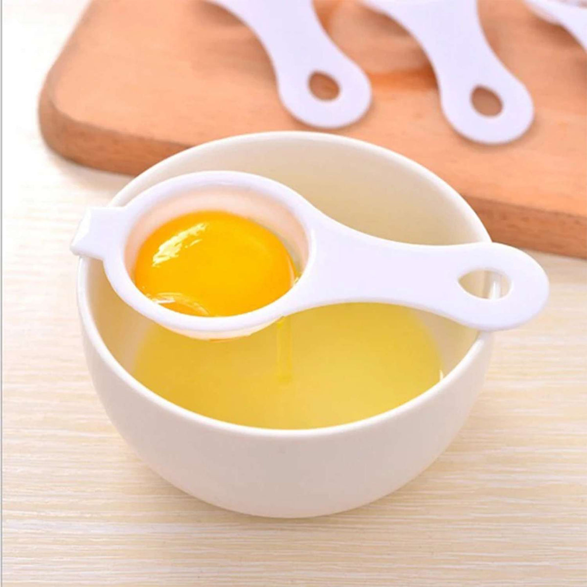 2885 Egg Yolk Separator Egg White Yolk Filter Separator Egg Strainer Spoon Filter Egg Divider - Mr Urban Choices