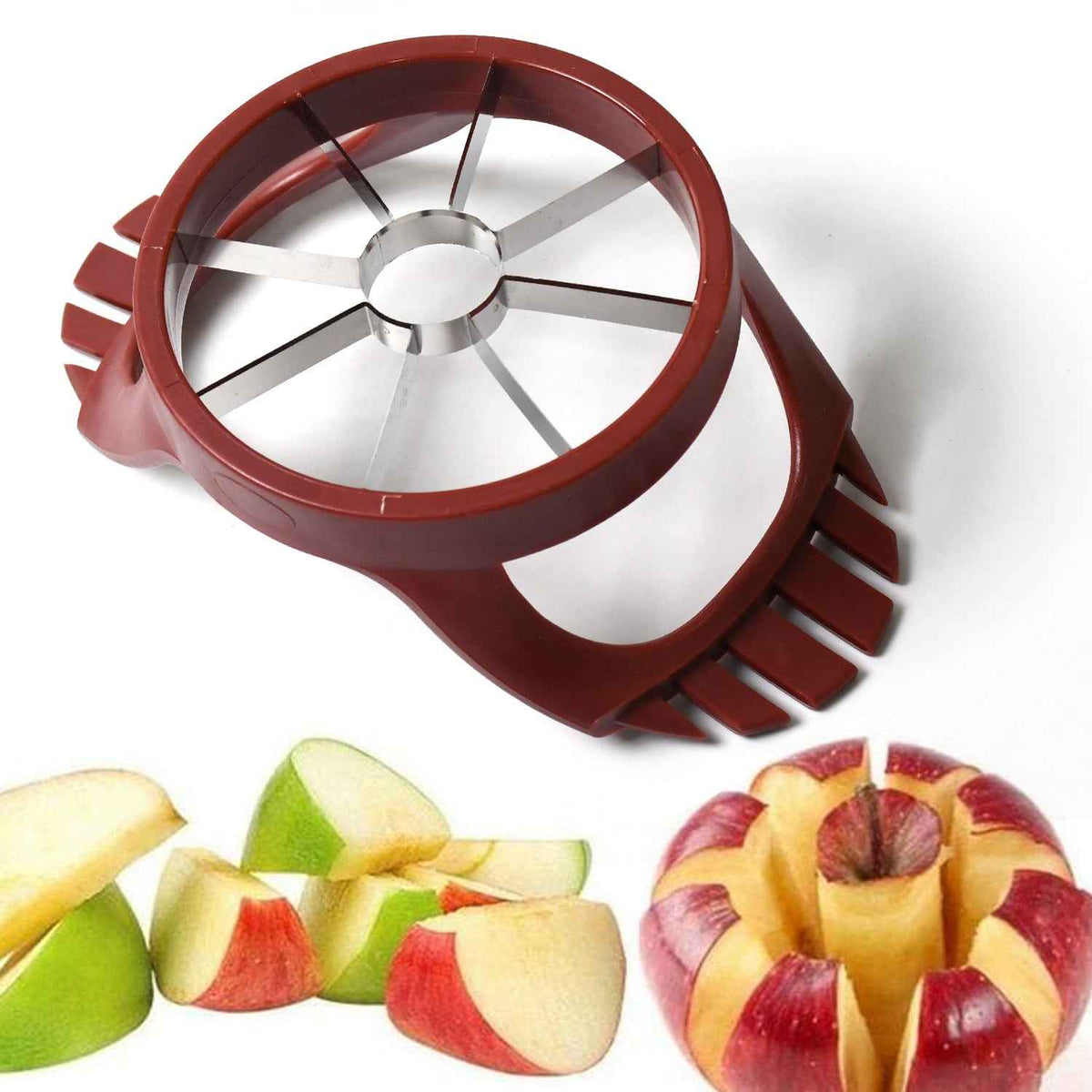 Stainless Steel Apple Cut Apple Slicer Fruit Divider Core Remover Separator - Mr Urban Choices