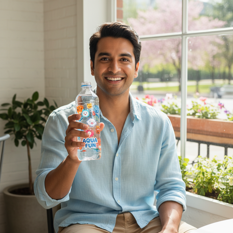 Cartoon Water Bottle