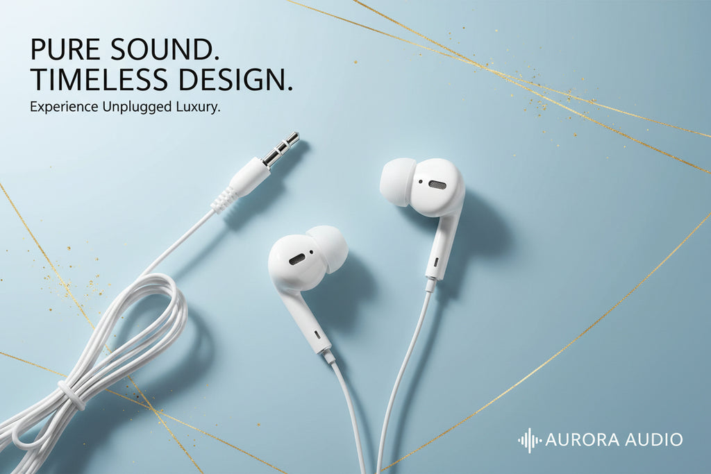 Classic Wired In-ear Earphones With 3.5mm Audio Jack (1 Pc)