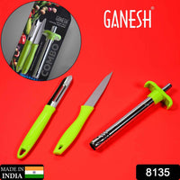 Knife and Peeler - Urban 3pc Lighter Cum Knife And Peeler Set - Mr Urban Choices