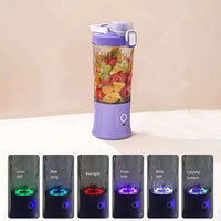 Urban Pulse™ 8-Blade Magic Color Juicer – 600ml High-Power Portable Blender - Mr Urban Choices