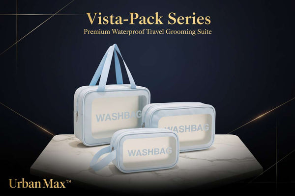 Urban Max™ Vista-Pack Series – Premium Waterproof Travel Grooming Suite - Mr Urban Choices