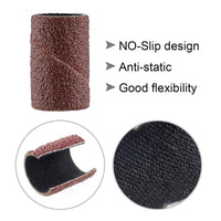 Nail Drill Sanding Band Machine Replacement Bits Pedicure Tool (10 Pcs Set)