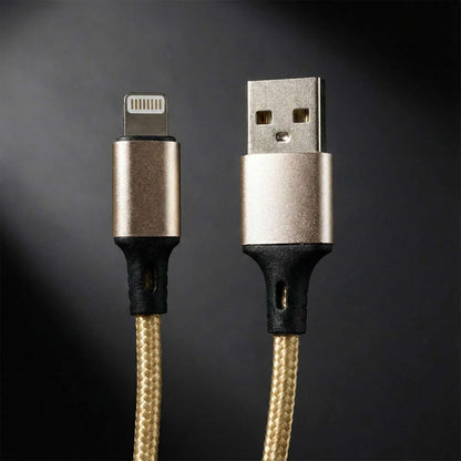 Braided Nylon USB to Lightning Cable, 1 m - Mr Urban Choices
