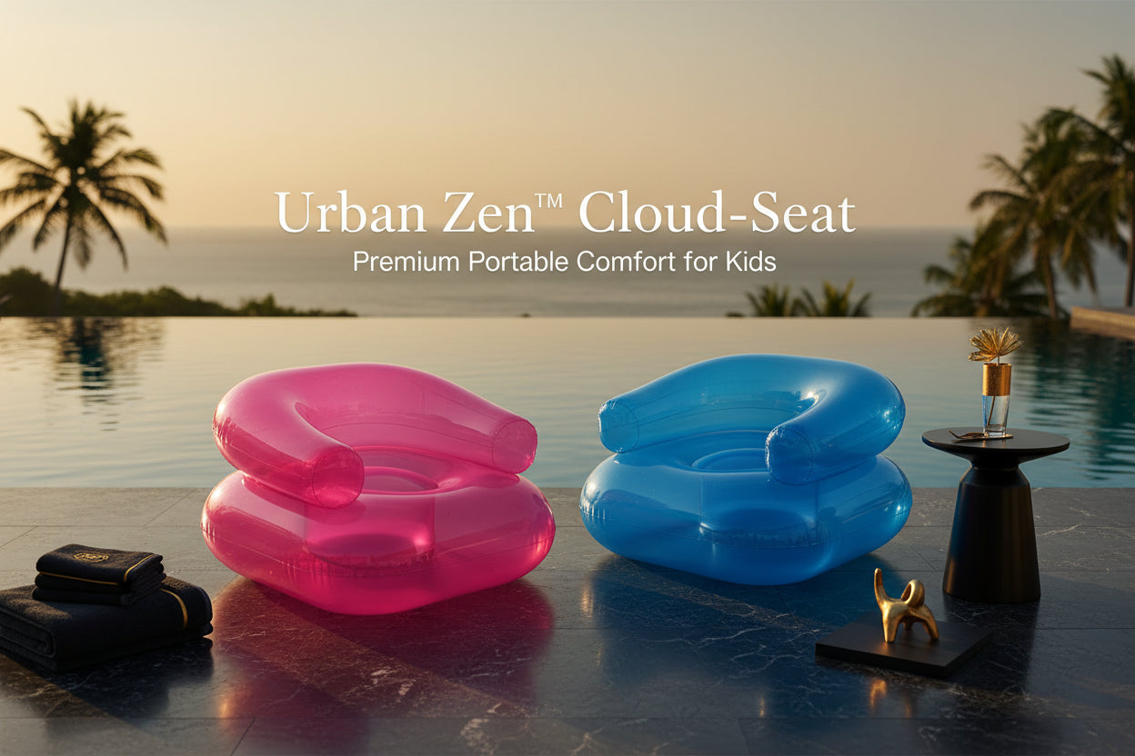Inflatable Sofa Chair For Boys And Girls Suitable For Camping (28 Inch Approx  1 Set)