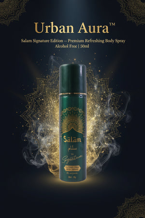 Urban Aura™ Salam Signature Edition – Premium Refreshing Body Spray (50ml)