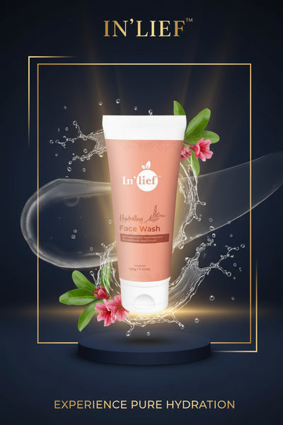 Inlief Deep Hydrating  Refreshing Face Wash (1 Pc  100 Gm)