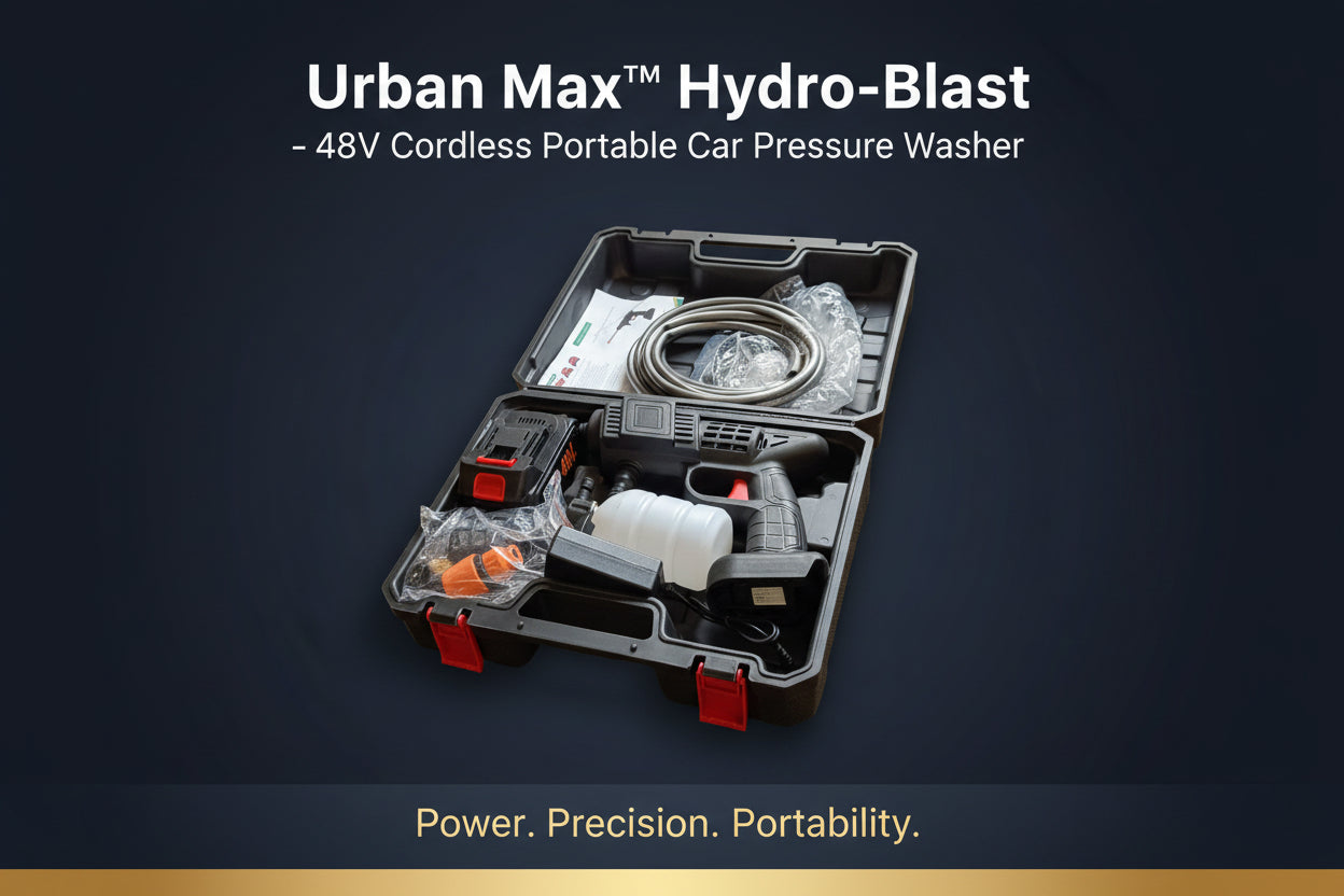 8550 48v Car Washing Kit Portable Pressure Washer With Rechargeable  Cordless Pressure Washer Gun  Handheld Pressure Washer For Car  Car Washer Gun (Type 1- Single Battery)