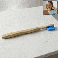 Sustainable Wooden Handle Toothbrush With Soft Bristles (1 Pc)